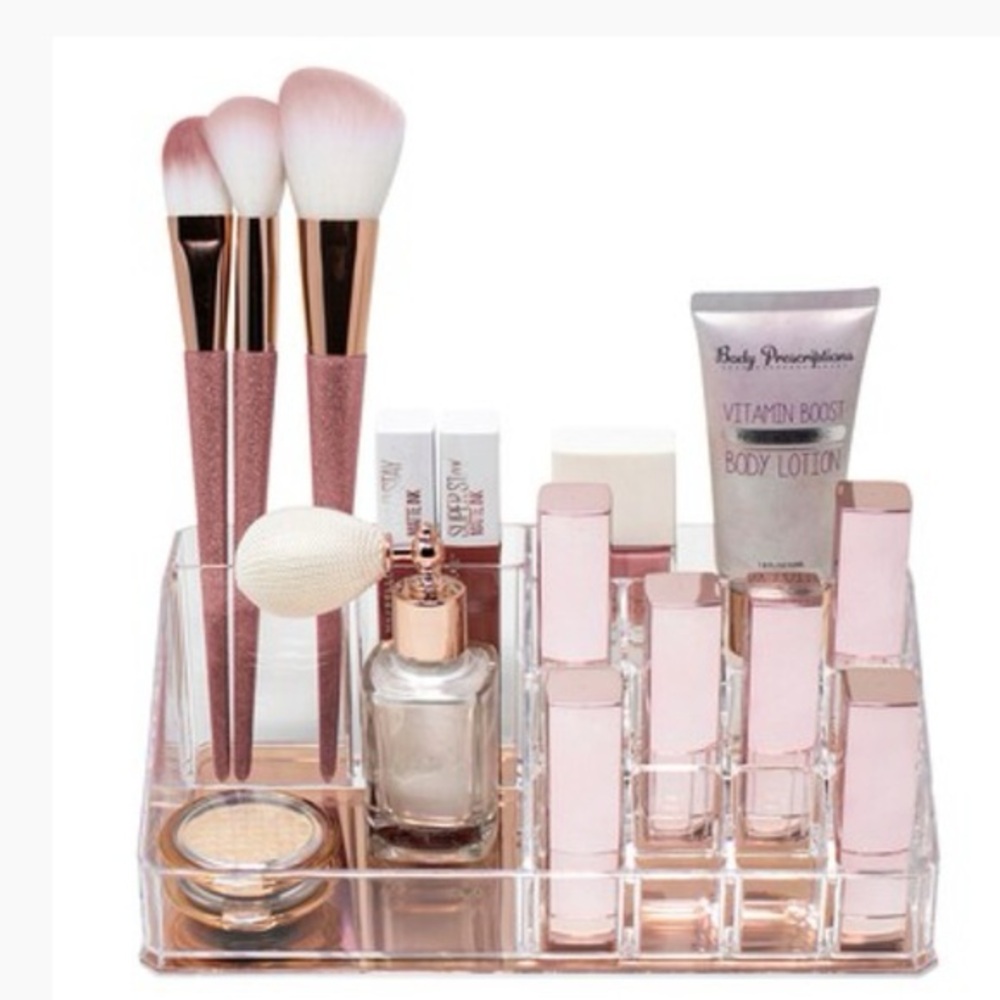 Sorbus Makeup Organizer Tray - Clear